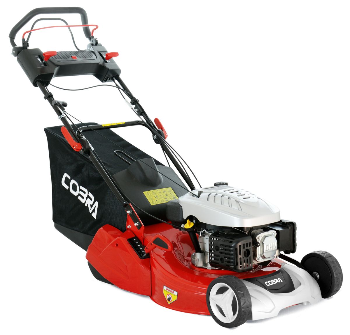 Cobra RM514SPC Petrol Self Propelled Roller Mower - Image 2