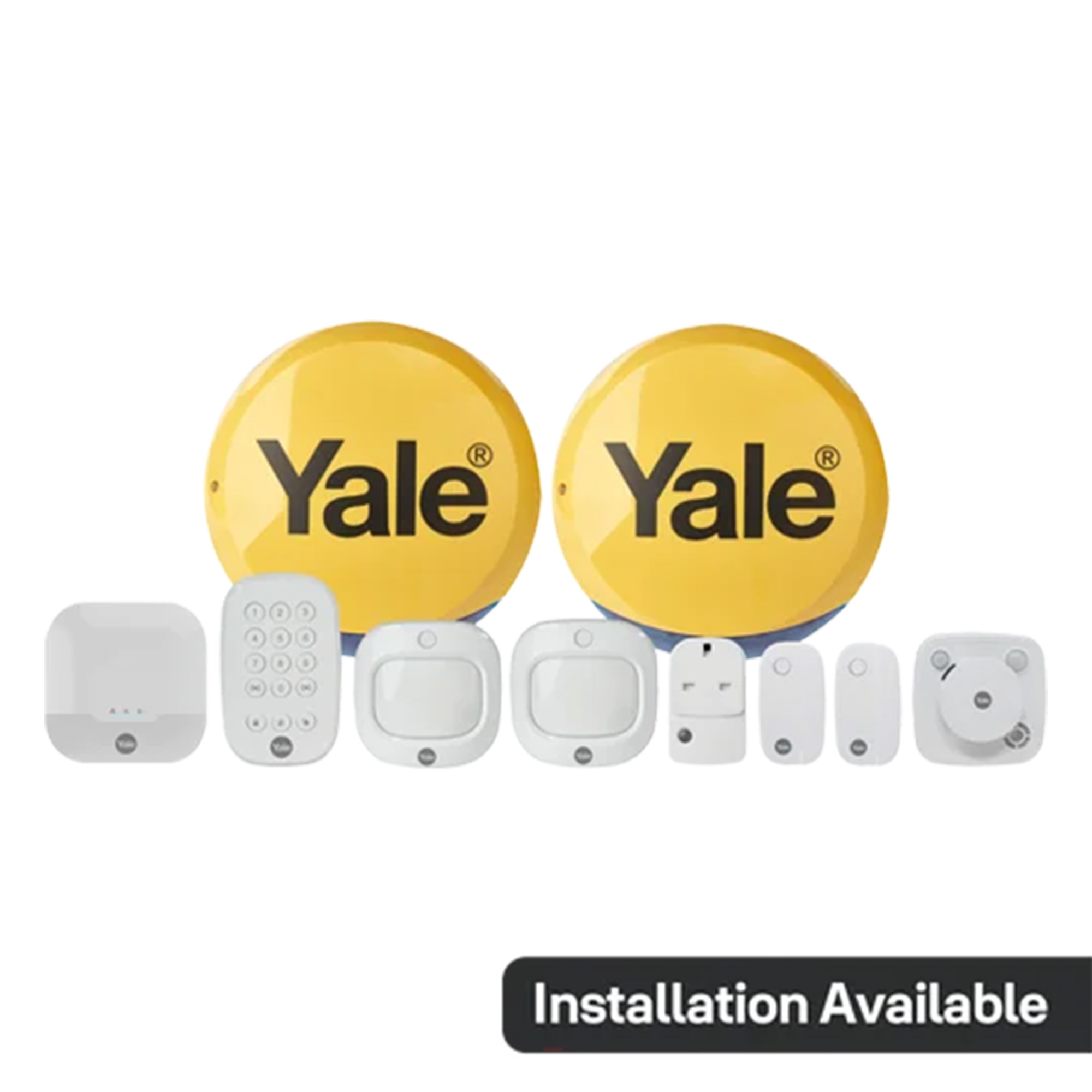 Yale Sync Smart Home Alarm Full Control 10 piece Kit - Image 2