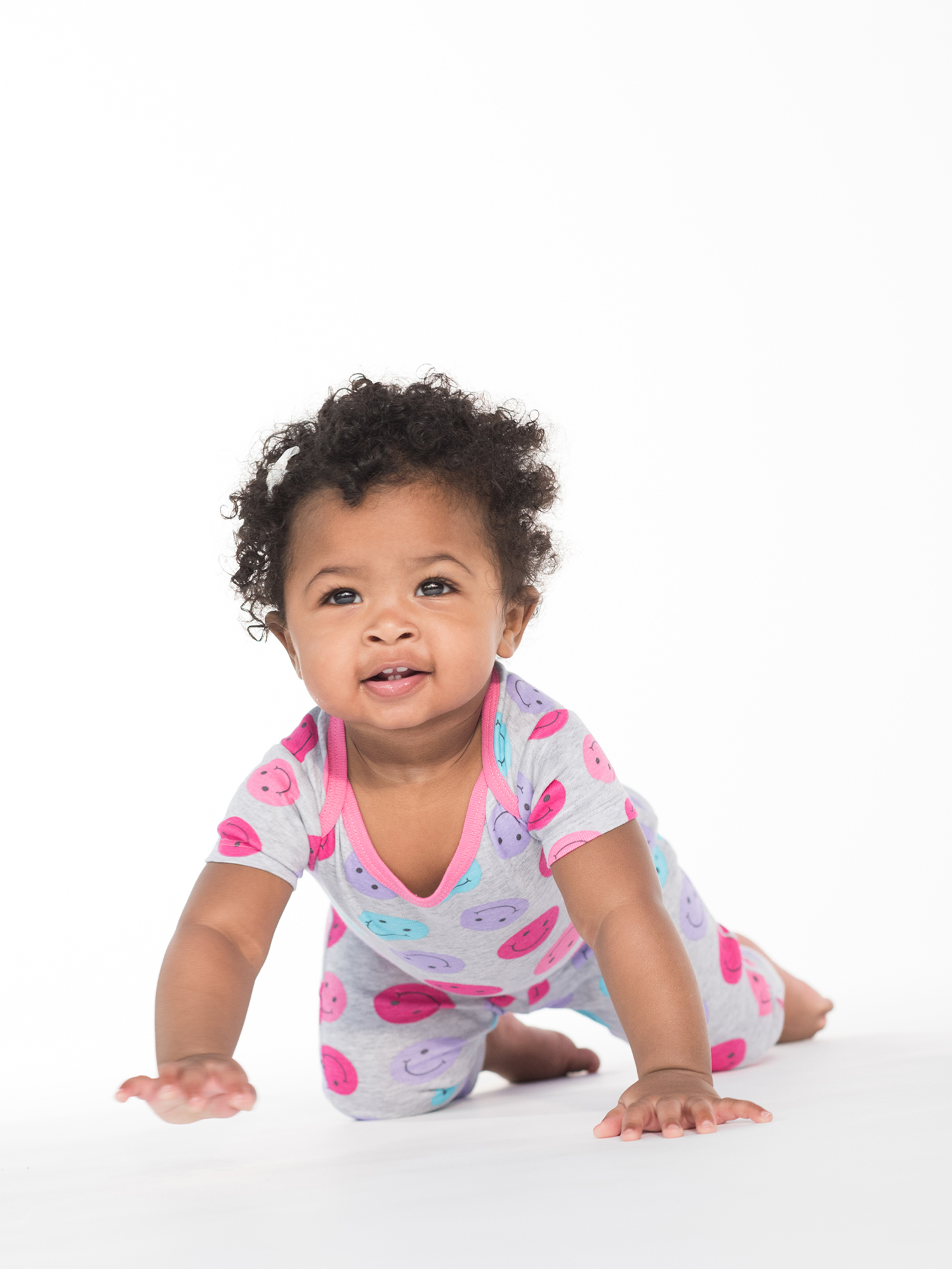 Little Star Baby Girl 5Pk Short Sleeve Bodysuits - Image 6