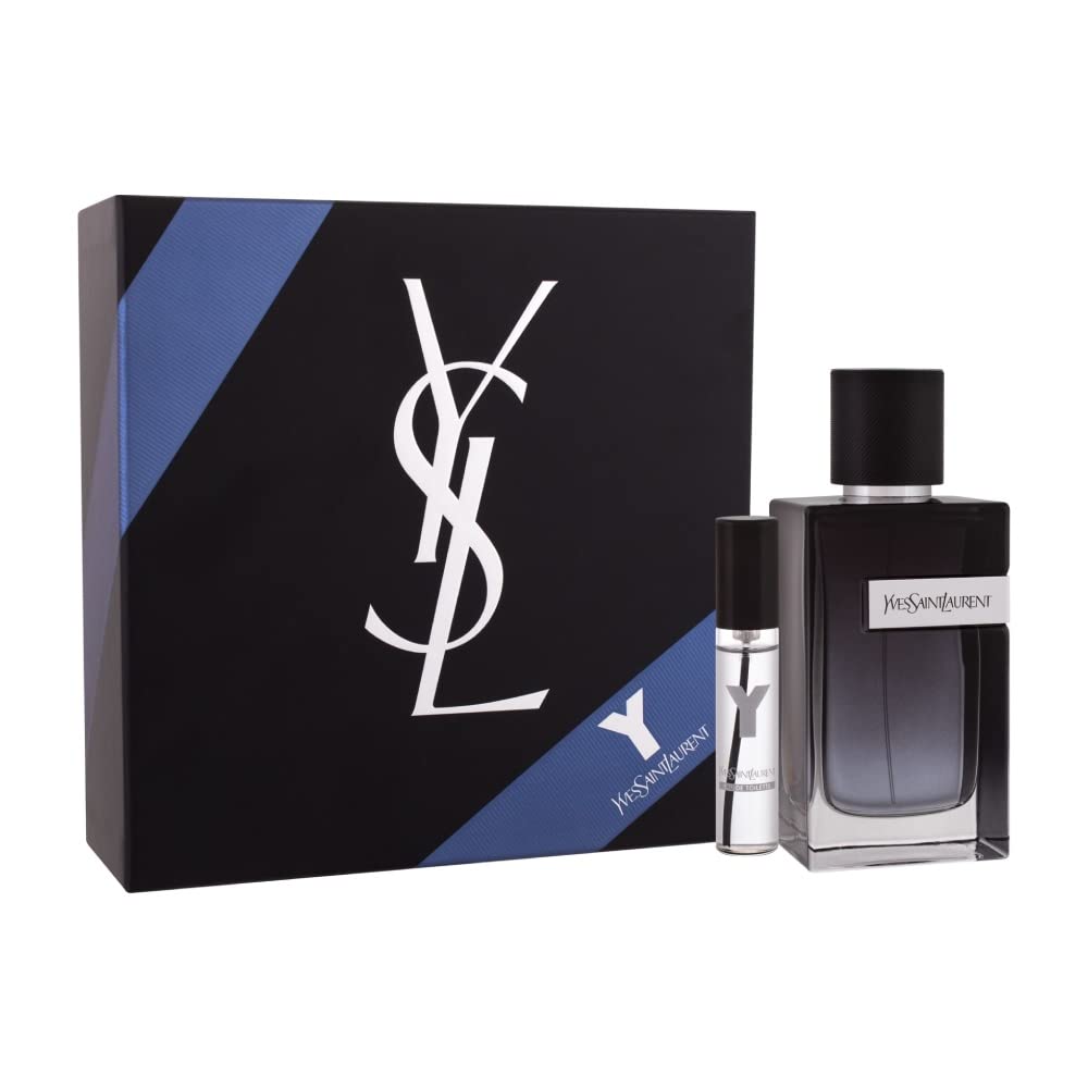 Yves Saint Laurent Y for Men Eau De Parfum Spray 3.3 Fl Ounce (Pack of 1), Clean