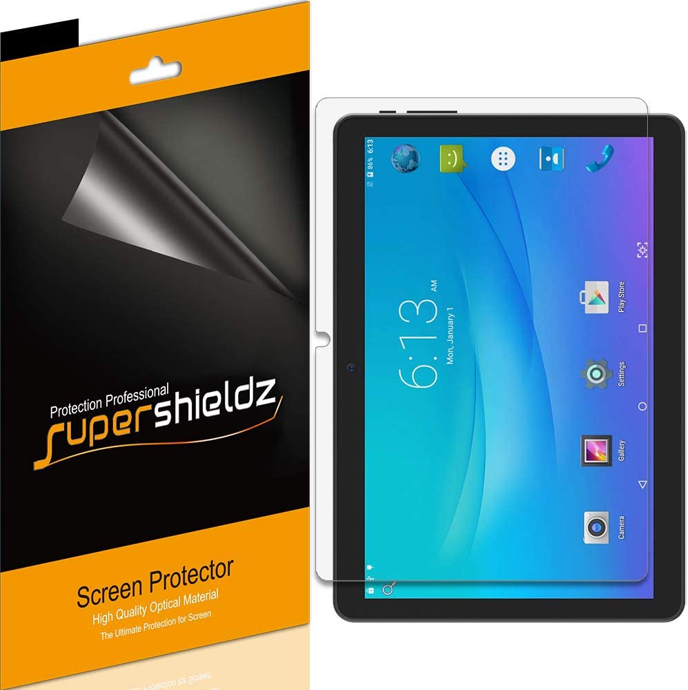 (3 Pack) Supershieldz Designed for Onn 10.1 inch Tablet and Onn Tablet Pro 10.1 inch Screen Protector, High Definition Clear Shield (PET) - Image 2
