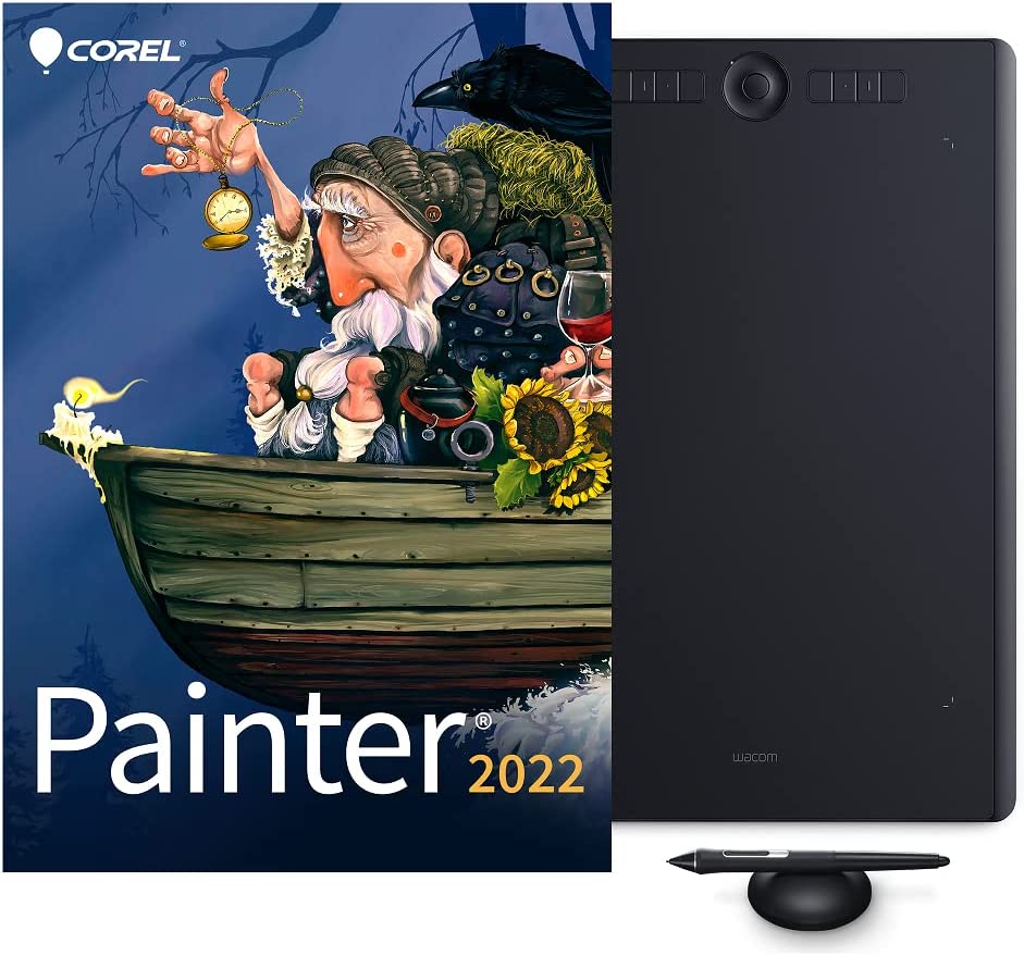 Wacom PTH460K0A Intuos Pro Digital Graphic Drawing Tablet for Mac or PC, Small New Model - Image 6