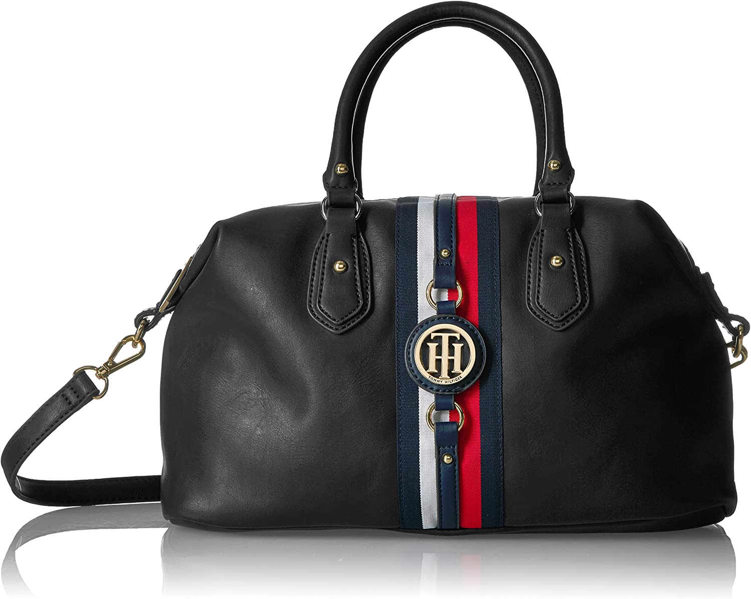 Tommy Hilfiger Women’s Jaden Satchel Crossbody Bag - Image 7