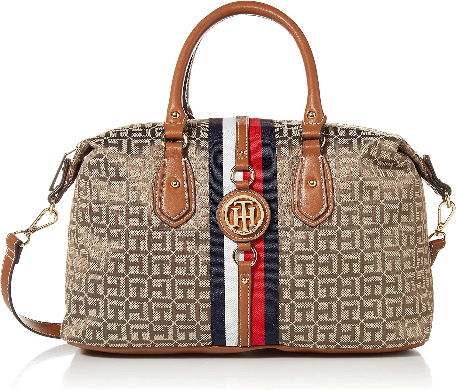 Tommy Hilfiger Women’s Jaden Satchel Crossbody Bag - Image 4