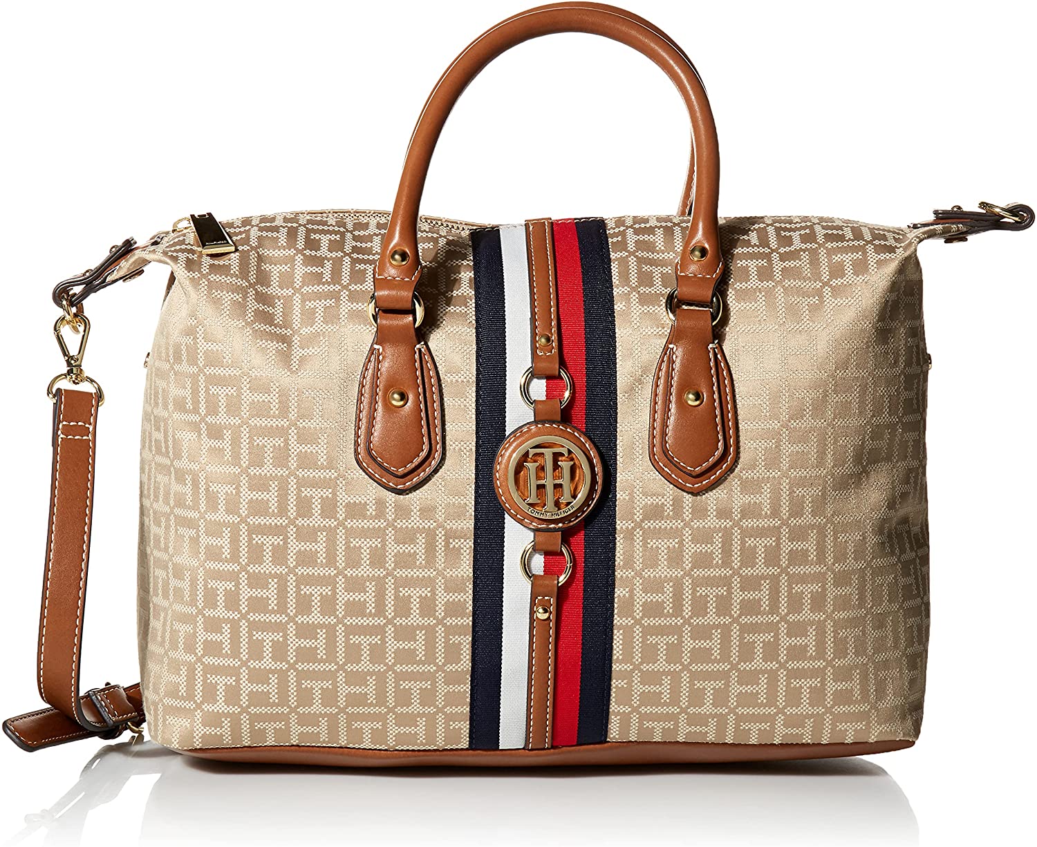 Tommy Hilfiger Women’s Jaden Satchel Crossbody Bag - Image 5