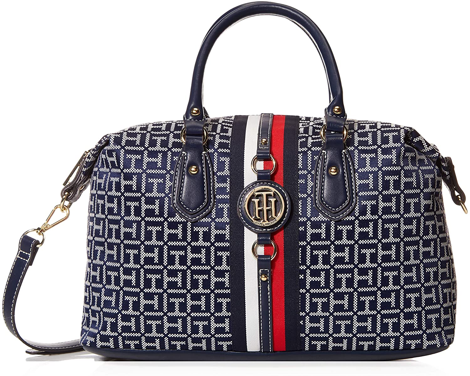 Tommy Hilfiger Women’s Jaden Satchel Crossbody Bag - Image 6
